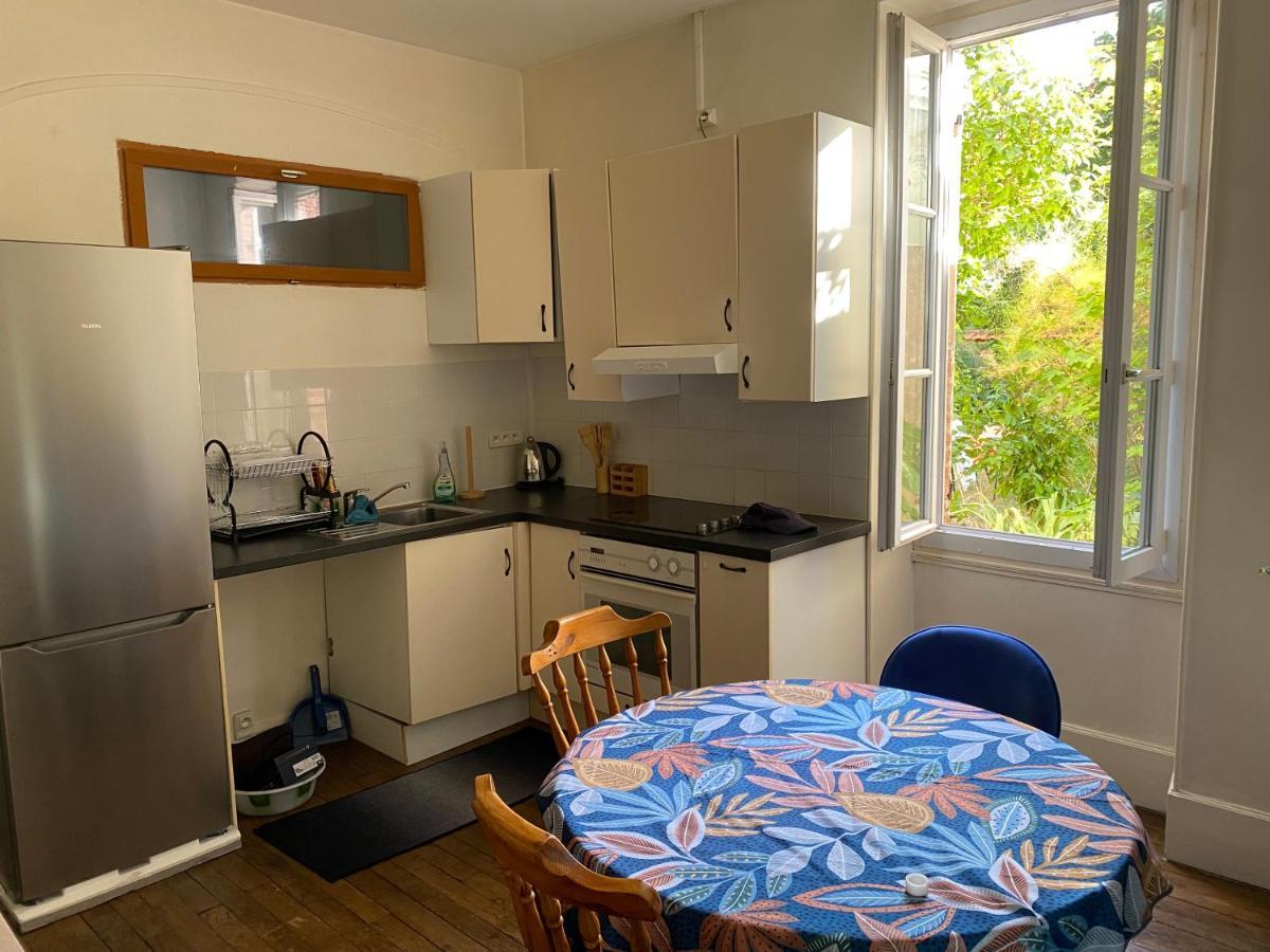 Appart Rez De Jardin Dijon Eksteriør billede